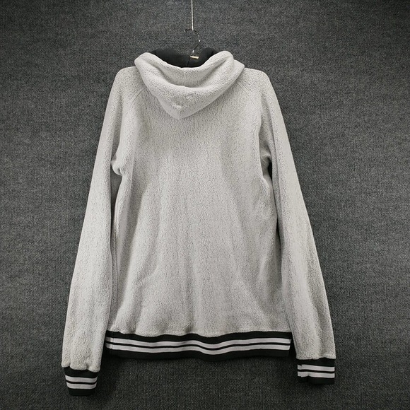 Fan Cloth Womens Michigan State Pullover Drawstring Hoodie Sweatshirt Gray 2XL - Picture 6 of 13